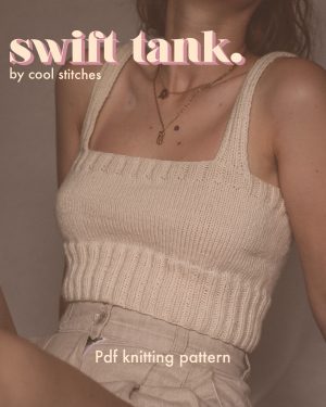 Swift Tank Knitting Pattern Cover
